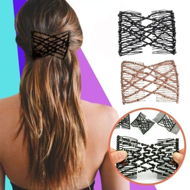 retro-stretchcomb-bead-interlocking-comb-magic-hair-extension-comb-disc-device-women-s-fashion-hairpin-headdress-hair-accessories