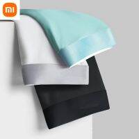 [Keer clothing]Xiaomi Mijia 3ชิ้น/เซ็ตกราฟีนของผู้ชายกางเกงในกางเกงชั้นในของผู้ชายกางเกงในผ้าไหมน้ำแข็งต้านเชื้อแบคทีเรีย AAA กางเกงในระบายอากาศได้39; S