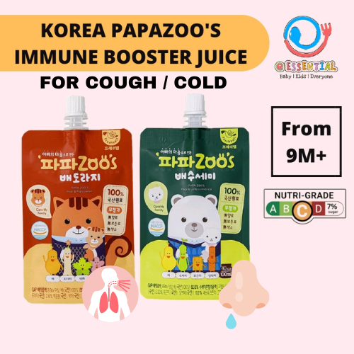 FRESHBELL PAPAZOO'S KOREA PEAR JUICE / IMMUNE BOOSTER / COUGH REMEDY