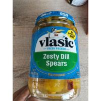 ?For you? Vlasic Zesty Dill Spears แตงกวาดอง ผสม เครื่องเทศ ใน น้ำส้มสายชู วลาสิค 710 มล.