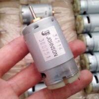 มอเตอร์395 6V 12V 24V 1733/6000/14800Rpm เส้นผ่านศูนย์กลางมอเตอร์ Dc ขนาดใหญ่27.5Mm ~