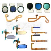 ต้นฉบับปุ่มโฮมด้านหลังการเชื่อมต่อคีย์ Touch ID ลายนิ้วมือเซนเซอร์ Flex Cable สําหรับ Huawei Honor 9 9i 9X Lite อะไหล่โทรศัพท์