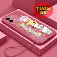 เคสโทรศัพท์ Xiaomi Redmi A1 Redmi 10 Phone Redmi 10C Redmi 12 Redmi 12C Sanrio อะนิเมะการออกแบบการ์ตูนคิตตี้นุ่ม TPU กรณี