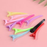 【CW】 10pcs Plastic Salon Styling Duckbill Clip Professional Basic Hair Grip Clips Hairdressing Sectioning Cutting Hair Clamps Clip