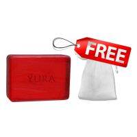 ? Yura Beauty Facial Astaxanthin Soap ยูร่า สบู่แอสตาแซนธิน ฟรี ถุงตาข่ายตีฟอง [ Sale 10%! ]