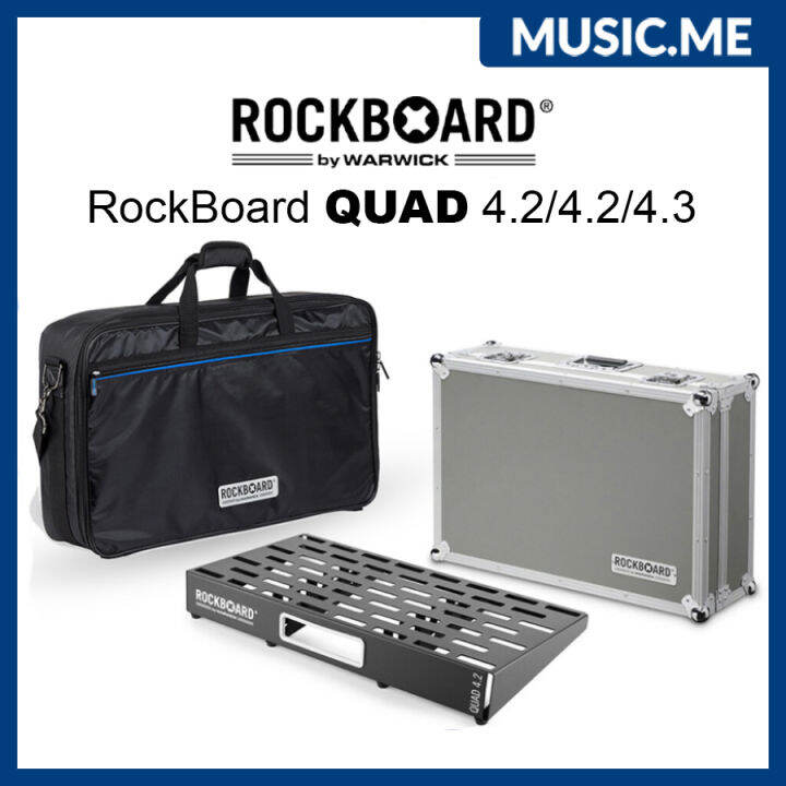 RockBoard QUAD 4.1 / 4.2 / 4.3 / Gigbag / Flight Case / บอร์ดเอฟเฟค