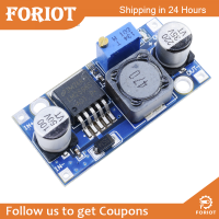 Foriot  แรงดันไฟฟ้าขาเข้า LM2596ADJ DC3.2V-35V โมดูล Step-Down DC-DC โมดูลการแปลงแบบ Step-Down