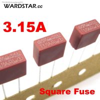 ▲ 50pcs Square Plastic Fuse 250V 392 Square Fuse T0.5A 1A 1.25A 1.6A 2A 2.5A 3.15A 4A 5A 6.3A 8A LCD TV Power Board Commonly Used