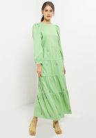 Lubna - Linen Embroidered Dress