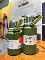 *พร้อมส่ง*กระบอกน้ำ พกพา ขนาด 900ML 30ออนซ์ เก็บอุณหภูมิเย็น/ร้อน มีหูหิ้วพกพาได้ พร้อมสายสะพาย ฝาเป็นแก้วได้