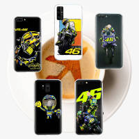 โปร่งใส Protected เคสโทรศัพท์ หรับ iPhone 13 14 G9 Moto 12 G8 Play Mini SE Power Max Plus Pro ปก BE-207 Valentino Rossi