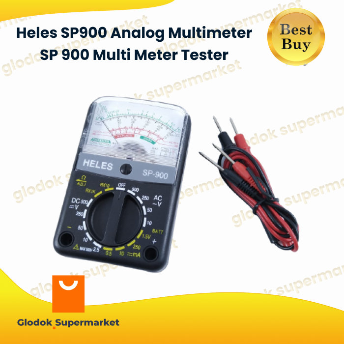 Heles SP900 Analog Multimeter SP 900 Multi Meter Tester Lazada Indonesia