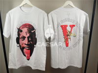 [คลังสินค้าพร้อม] VLO RODMAN Co ตราปีศาจหัวแขนสั้น