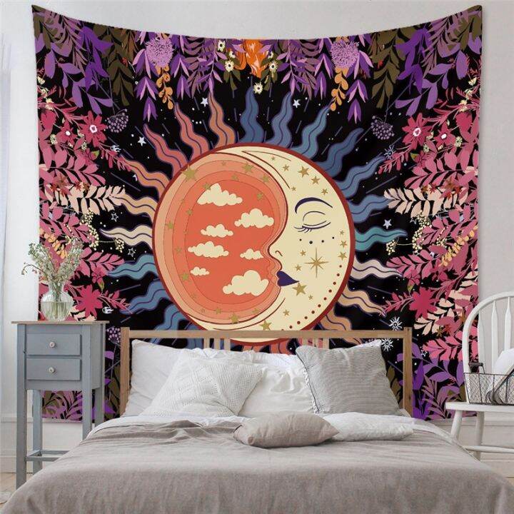 tarot-brand-mysterious-tree-of-life-mushroom-forest-sun-and-moon-decoration-tapestry-bohemian-home-dorm-dream-decoration