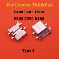 【☊HOT☊】 moupianzh0703669 2ชิ้นแจ็คไฟ Dc สำหรับ Lenovo ตัก Thinkpad E480 E485 E580 E585 R480 E590 T750 T480 T580 L480 L580 L490 Type-C ขั้วต่อ Usb