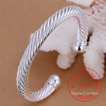 50cm 925 Sterling Silver Wire For Jewelry Making Beading Wire 0.7mm