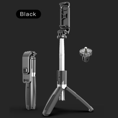 4 In1 Wireless Bluetooth Selfie Stick Handheld Monopod With Shutter Remote Foldable Mini Tripod For Smart Fhone Action Camera