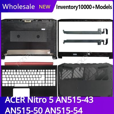 New For ACER Nitro 5 AN515-43 AN515-50 AN515-54 Laptop LCD back cover Front Bezel Hinges Palmrest Bottom Case A B C D Shell