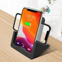 10W 15W Qi Wireless Charger Stand for iPhone13 12 11Pro X XSMAX XR 8 7 Samsung S21 S20 S10 Huawei Fast Charging Base Phone Stand