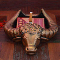 Creative R Head Ashtray เดสก์ท็อปในครัวเรือนตกแต่งบุคลิกภาพวันเกิดของขวัญ Market Ashtray ตกแต่ง Craft New