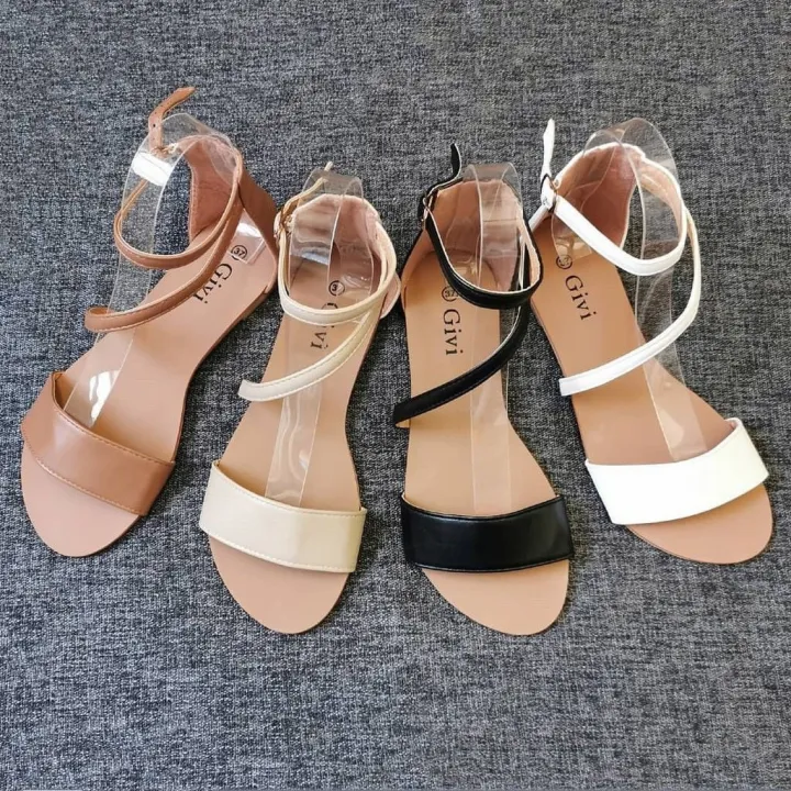 【luckiss】HOT Korean Fashion Flat Sandals For Women HighQuality sandal ...