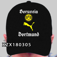 Dortmund F.C Black baseball cap Mesh Hat Multi Style 05