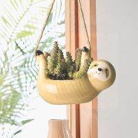 【CC】 Hanging Pots Scindapsus Chlorophytum Basket Cartoons Vase Garden Decoration