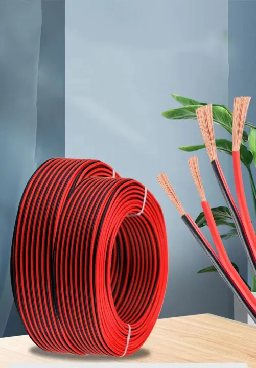 SPEAKER WIRE RED&BLACK(50METERS) Lazada PH