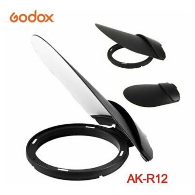 สินค้าขายดี+++ พร้อมส่ง Godox AK-R12 แผ่นกระจายแสงแฟลชสําหรับ Godox H200r Godox  V1  AD200 Pro