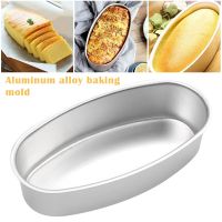 【lz】✶❧  Panela de bolo de forma oval antiaderente Molde de bolo de queijo de liga de alumínio Panelas Bakeware para casa