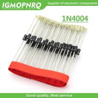 100pcs 1N4004 4004 1A400V DO 41 GENERAL PURPOSE PLASTIC RECTIFIER  New Original