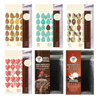 บีนทูบาร์ชอคโกแลต Bean to Bar Chocolate Keto มี 6 รสชาติ ขนาด 45 กรัม