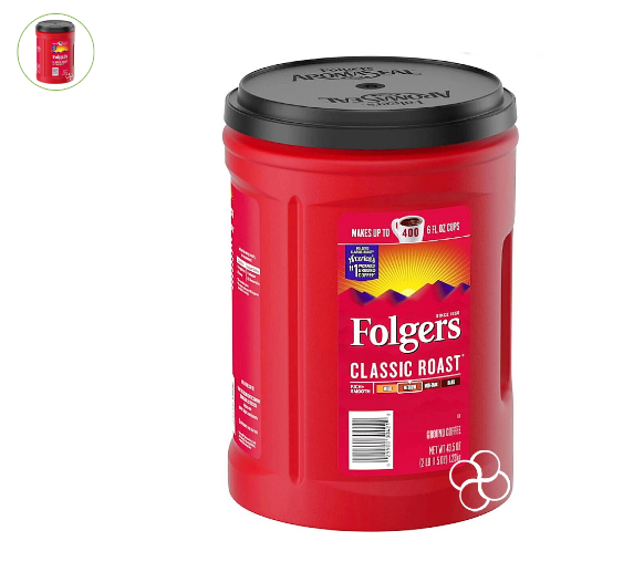 Folgers Classic Roast Ground Coffee 1.23kg Lazada PH