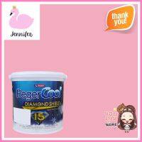 สีน้ำทาภายนอก BEGER COOL DIAMONDSHIELD 15 สี QUEEN OF ANGELS #115-4 กึ่งเงา 9 ลิตรWATER-BASED EXTERIOR PAINT BEGER COOL DIAMONDSHIELD 15 QUEEN OF ANGELS #115-4 SEMI-GLOSS 9L **ด่วน ของมีจำนวนจำกัด**