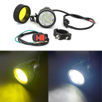 Motorcycle Universal headlight LED spotlight 12v L6X electric bicycle light fog light For BMW Suzuki Front Bracket Passing Light