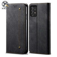 XICCI เคสโทรศัพท์กระเป๋าสตางค์สำหรับ Samsung A14 5G/A34 5G/A54 5G/A23 5G/5G หนัง360แม่เหล็กย้อนยุคบัตรเครดิตช่องเงินด้านหลังหนังเคสโทรศัพท์