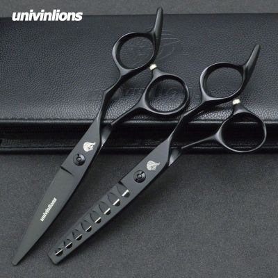 Univinlions 6 quot; Janpan Steel Professional Hair Cutting Scissors Barbers Hair Thinning Scissors Barbers Hairstylist Scissors Kit