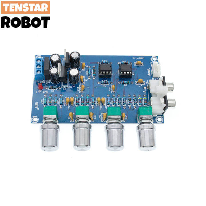 XH-M164 ne5532 Preamp Pre khuếch đại âm thanh điều chỉnh tấm đôi ac12v ...