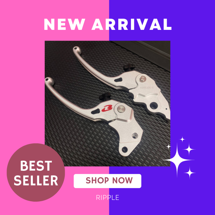 New Rcb Alloy Brake Lever Set S Series For Honda Click Air Blade