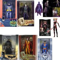 Toystoreshop 18Cm Neca โจ๊กเกอร์แบทแมน Mafex 051โจ๊กเกอร์ซูเปอร์แมนตุ๊กตาขยับแขนขาได้ฮาร์เลย์ควินน์ของเล่นการ์ตูนโมเดลสะสมของขวัญสำหรับเพื่อนตุ๊กตา