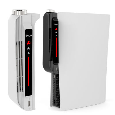 พัดลมระบายความร้อนที่มีประสิทธิภาพสำหรับคอนโซล PS5พร้อมอินเตอร์เฟซ USB แบบขยายได้ปรับความเร็วสามระดับแบบเงียบ