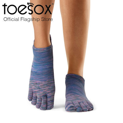 [New Collection Spring 2022]ToeSox Grip Full Toe Low Rise Tec โทซอคส์ ถุงเท้ากันลื่นปิดนิ้วเท้า รุ่น Low Rise Tec