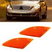 Car Turn Signal ABS Plastic Yellow For Mercedes R251 R320 R350 Durable