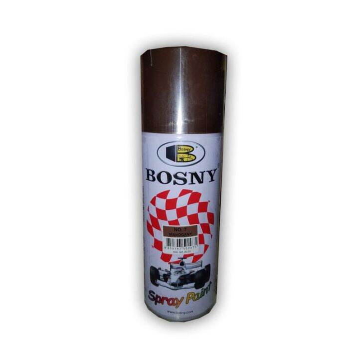 BOSNY SPRAY PAINT BROWN MAHOGANY No.7 Lazada PH