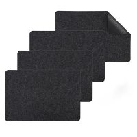 4PCS Felt Pad AirFryer Heat Resistant Pad Washable Kitchen Countertop Coffee Maker Insulation Protector Mat