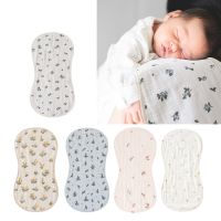 【CW】 Baby Bib for Boys 0 24Months Breathable Floral Drooling w/ Four Layer Cotton Infant Teething Bandana Burp