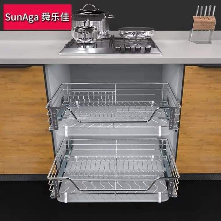 1pc Pull Out Cabinet Organizer, Heavy Duty Cabinet Pull Out