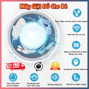 Máy Giặt Mini Gấp Gọn ,Dung Tích 10Kg, Giặt Đồ Mỏng Nhẹ, Đồ Cho Bé