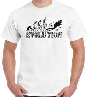 2023Newดำน้ำ Evolution Mens Funny เสื้อยืดอุปกรณ์ดำน้ำเกียร์ Sea Air Tshirt ชายแขนสั้น O-Neck Tshirt Tees Streetwear