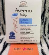 Bột tắm giảm khô ngứa do chàm cho bé Aveeno Baby Eczema Therapy Soothing